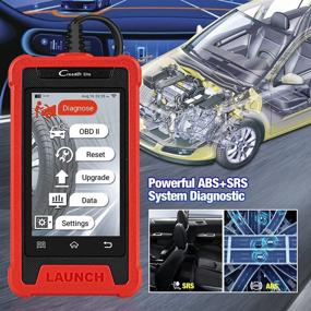 img 2 attached to 🚗 LAUNCH Creader Elite 200: Advanced OBD2 Scanner & Car Diagnostic Tool with Live Data Graph, ABS & SRS Capability, Auto VIN, WiFi Update, Email Report, Touch Screen Screenshot
