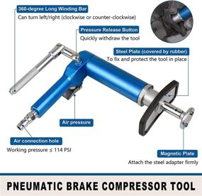 img 2 attached to EGSTAOR Pneumatic Caliper Compressor Adapters