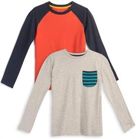 img 4 attached to 👚 Mightly Sleeved: Certified Organic Clothing for Toddler Girls - Tops, Tees & Blouses