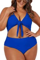 👙 flaunt your style with haloon oversized bathing swimsuit for juniors in women's clothing section - swimsuits & cover ups department logo