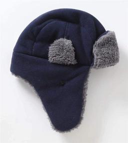 img 2 attached to 🧢 Warm and Cozy: Home Prefer Toddler Boys Winter Hat with Long Earflaps