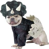 dino dog pup costume logo