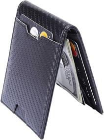 img 4 attached to Men Bifold Wallet Money Clip