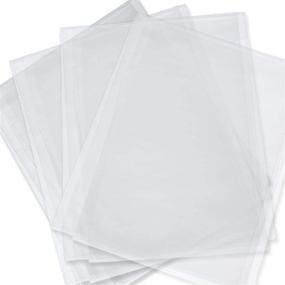 img 2 attached to 🎁 Tatuo Clear Cellophane Wrap for Gifts Baskets: Perfect for Parties & Festivals (30 x 44 Inch)