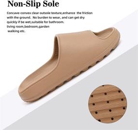 img 1 attached to Slippers Sandals Lightweight Slippers Non Slip Foot, Hand & Nail Care and Tools & Accessories