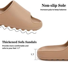 img 3 attached to Slippers Sandals Lightweight Slippers Non Slip Foot, Hand & Nail Care and Tools & Accessories