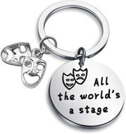 seiraa keychain jewelry shakespeare inspirational logo