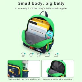 img 1 attached to Willikiva Dinosaur Backpack Waterproof Preschool