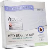 complete protection for your twin x-large/king box spring: protect-a-bed box spring encasement logo