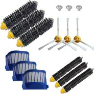 🧹 anboo replacement parts for irobot roomba 650, 620, 655, 595 - 12 pcs vacuum cleaner replenishment accessories for 600 series robotic vacuums логотип