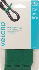 img 3 attached to VELCRO Brand ONE-WRAP Bundling Strap – Reusable Fasteners For Keeping Cords And Cables Tidy - 11&#34