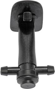 img 1 attached to Dorman Black Windshield Washer Nozzle, Single Pack - Model 47264