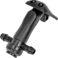 dorman black windshield washer nozzle, single pack - model 47264 logo