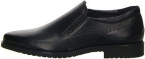 img 4 attached to Salamander Mens Adam Black Leather