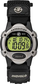 img 3 attached to ⌚ Timex Unisex T47852 Expedition Mid-Size Digital CAT Fast Wrap Strap Wristwatch