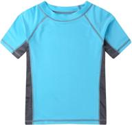 hipeta short sleeve rashguard shirt boys' clothing logo