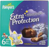 pampers extra protection diapers super diapering logo