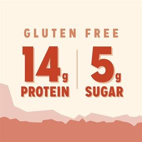 img 2 attached to 🍫 Clif Whey Protein Gluten Free Bars - Peanut Butter & Chocolate - Non-GMO, 8 Count - 1.98 oz Complete Protein Snack Bars