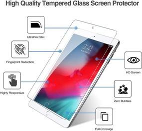 img 2 attached to ProCase Tempered Glass Screen Protector for iPad Air 3rd Gen 10.5-inch 2019 / iPad Pro 10.5-inch 2017