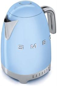 img 2 attached to Smeg Electric Kettle, Pastel Blue - Compact and Stylish Kitchen Appliance for Fast Boiling