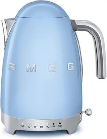 img 4 attached to Smeg Electric Kettle, Pastel Blue - Compact and Stylish Kitchen Appliance for Fast Boiling