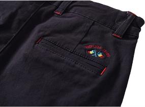 img 3 attached to 👖 Shop BASADINA Boys Shorts: Stylish School Uniforms for Boys' Clothing