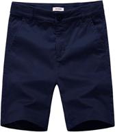 👖 shop basadina boys shorts: stylish school uniforms for boys' clothing logo