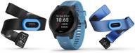 🏃 premium garmin forerunner 945 bundle - gps running/triathlon smartwatch with music, blue logo