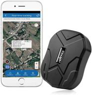tkstar gps tracker with powerful magnet | car gps tracker for remote monitoring - 90 days long standby | online real-time tracking | vehicle tracking & monitoring system - usa logo