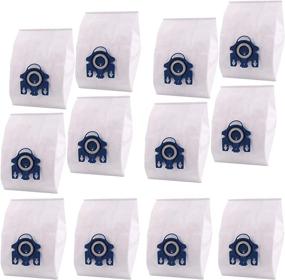 img 3 attached to 🧳 3D Efficient GN Vacuum Bags for Miele AirClean Compact C1, C2, Complete C1, C2, C3, Classic C1 - Fits S400i-S456i, S600-S658, S800-S858 & S5000-S5999 - Replaces 10123210. Includes SF-AH50 HEPA Filter & 6713110/3944711 Pre-Filter.