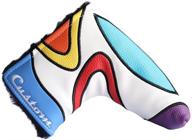 majek golf headcover psychedelic colorful sports & fitness for golf logo