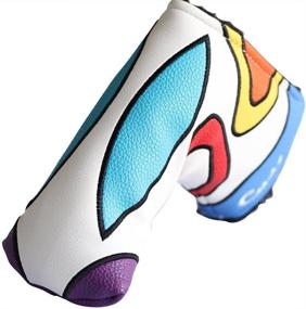 img 3 attached to Majek Golf Headcover Psychedelic Colorful Sports & Fitness for Golf