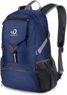 waterfly packable backpack lightweight resistant logo
