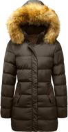 π warmth and style combined: yxp women's winter thicken jacket for coats, jackets & vests logo