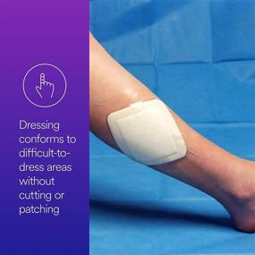 img 1 attached to 💊 3M Tegaderm Foam Adhesive Dressing 90610: Efficient Healing with 10 Dressings/CTN - Buy 4 CTN/CS Now