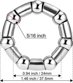 img 3 attached to Jaceyon Bike Ball Bearing Bicycle Crank Bearings 7 Balls Bike Crank Replacement