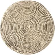 🎀 drency ribbons' 2 inch burlap ribbon: 50 yard jute spool for versatile crafting logo