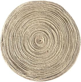 img 4 attached to 🎀 Drency Ribbons' 2 Inch Burlap Ribbon: 50 Yard Jute Spool for Versatile Crafting