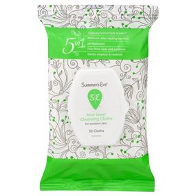 img 4 attached to 🌿 3-Pack of Summers Eve Cleansing Cloths Aloe Love - 32 Counts