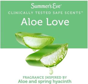 img 3 attached to 🌿 3-Pack of Summers Eve Cleansing Cloths Aloe Love - 32 Counts