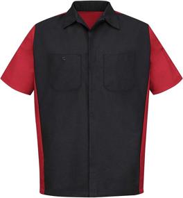 img 2 attached to Red Kap Ripstop, угольно-серый, размер X Large, Мужская одежда, футболки и топы