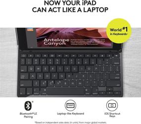 img 3 attached to 💻 Logitech iPad Slim Folio Generation: Ultimate Computer Accessories & Peripherals