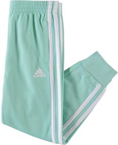 img 1 attached to 👧 Детская одежда и спортивные костюмы для девочек Adidas Little Tricot Jogger