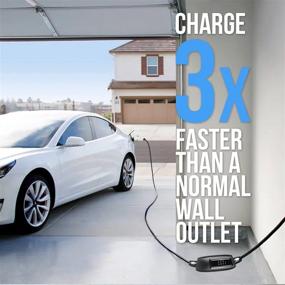 img 1 attached to ⚡ Lectron 16A Level 2 EV Charger with 21ft Extension Cord J1772 Cable & NEMA 6-20 Plug, 240V