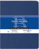 softcover sketchbook heavyweight white sheets logo