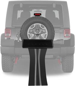 img 3 attached to 🚦 SUNPIE Smoke LED 3rd Third Brake Light for 2007-2018 Jeep Wrangler JK Sport Sahara Rubicon: High Mount Stop Light Rear Tail Lamp