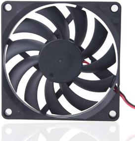 img 2 attached to 🌀 Gdstime 80mm x 80mm x 10mm 5V DC Brushless Cooling Fan with 2PIN Connector