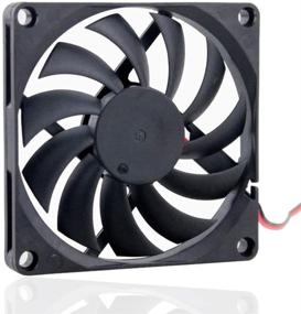 img 1 attached to 🌀 Gdstime 80mm x 80mm x 10mm 5V DC Brushless Cooling Fan with 2PIN Connector