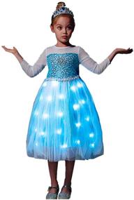 img 4 attached to Enchant the Night: SHINYOU Princess Costume Dresses for Halloween