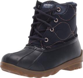 img 1 attached to Sperry Top Sider Port Boot Navy Boys' Shoes ~ Boots